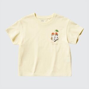 Uniqlo Yellow Mofusand Baby Tee